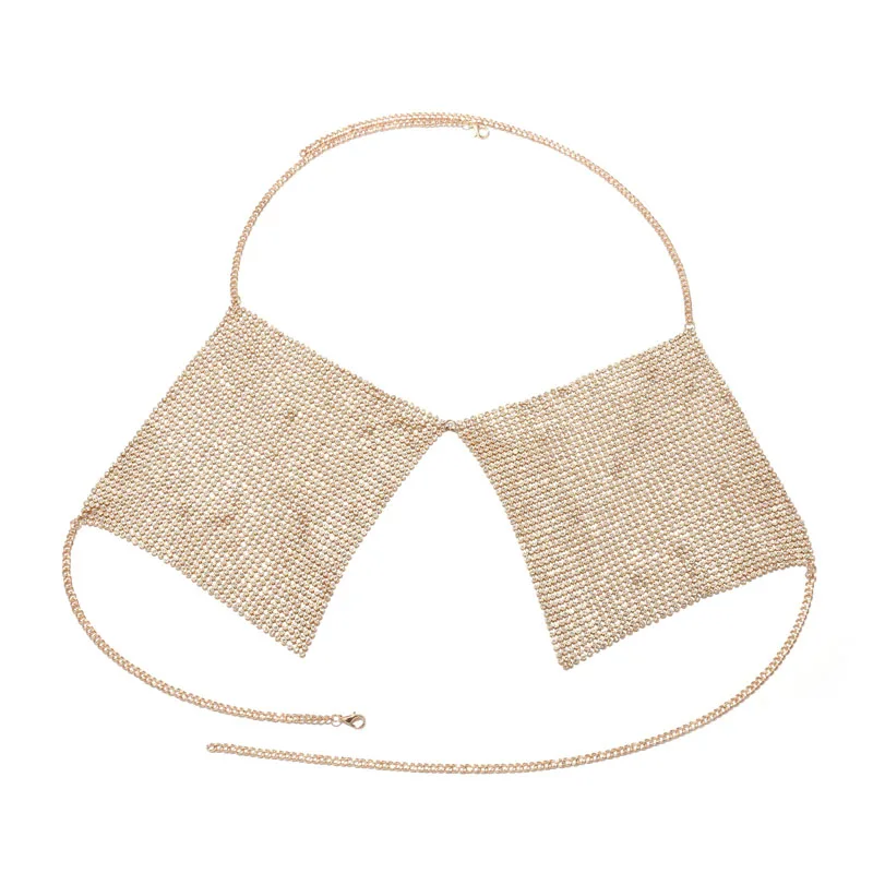 Женский бюстгальтер на бретелях с открытой спиной модный пикантный Золотой