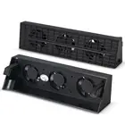 Игровой охлаждающий вентилятор DOBE для PS4, умный тонкий кулер для консоли, термостат, 3 вентилятора, станция для Sony Play Station 4, PS4 Slim