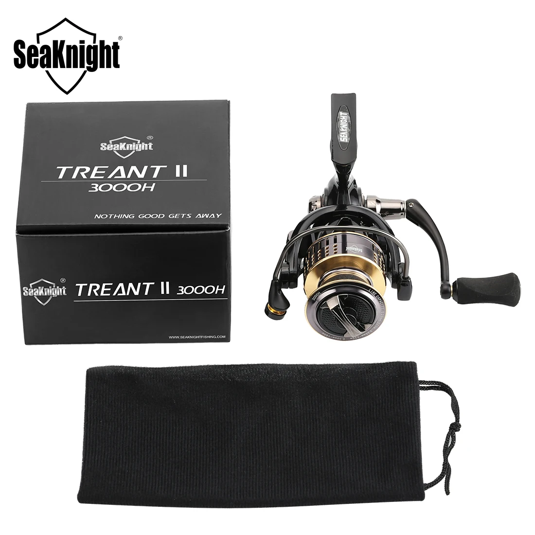 

SeaKnight TREANT II 5.0:1 6.2:1 Fishing Reel 1000H-6000H Spinning Reel 15KG/33LBs Carbon Fiber Drag Power Carp Fishing Tackles