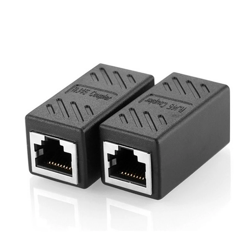 Соединитель кабеля ethernet RJ45 1 шт. соединитель LAN встроенный Cat7/Cat6/Cat5e удлинитель