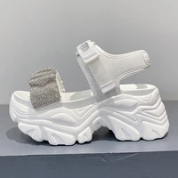 women sport platform sandals wedge high heels women sandals outdoor chunky platform shoes woman beach summer shoes 2021 new