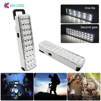 30led multi function rechargeable emergency light flashlight mini 30 led emergency light lamp 2 mode for home camp outdoor