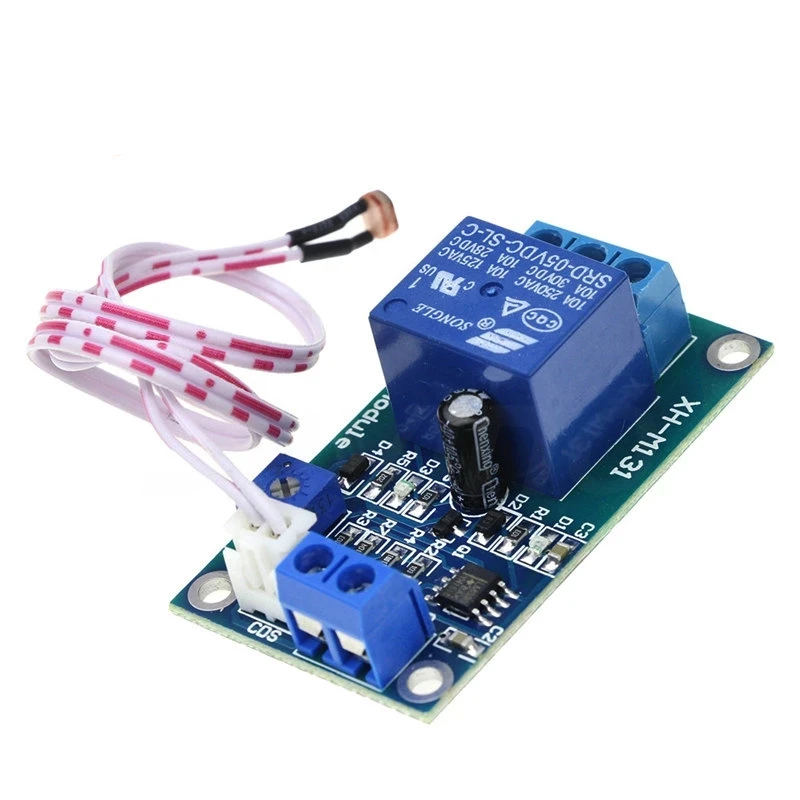 XH-M131 DC 5V / 12V переключатель управления освещением реле фоторезистора модуль