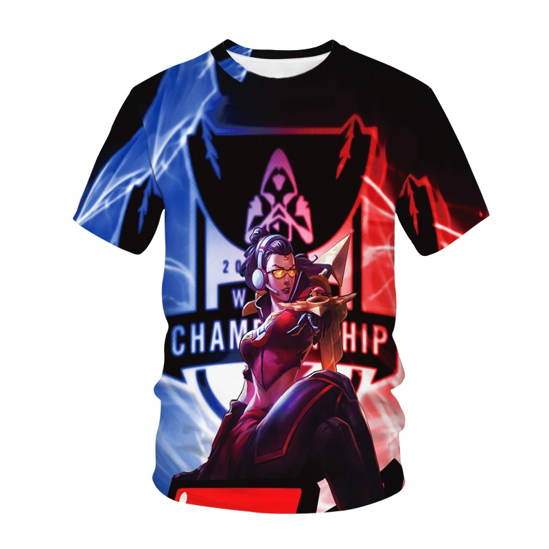 

2021-Children's Clothing Movie Avenger Alliance Hero Print Girl Funny Short Sleeve Latest Summer Boy Stylish T-shirt 4-14Y