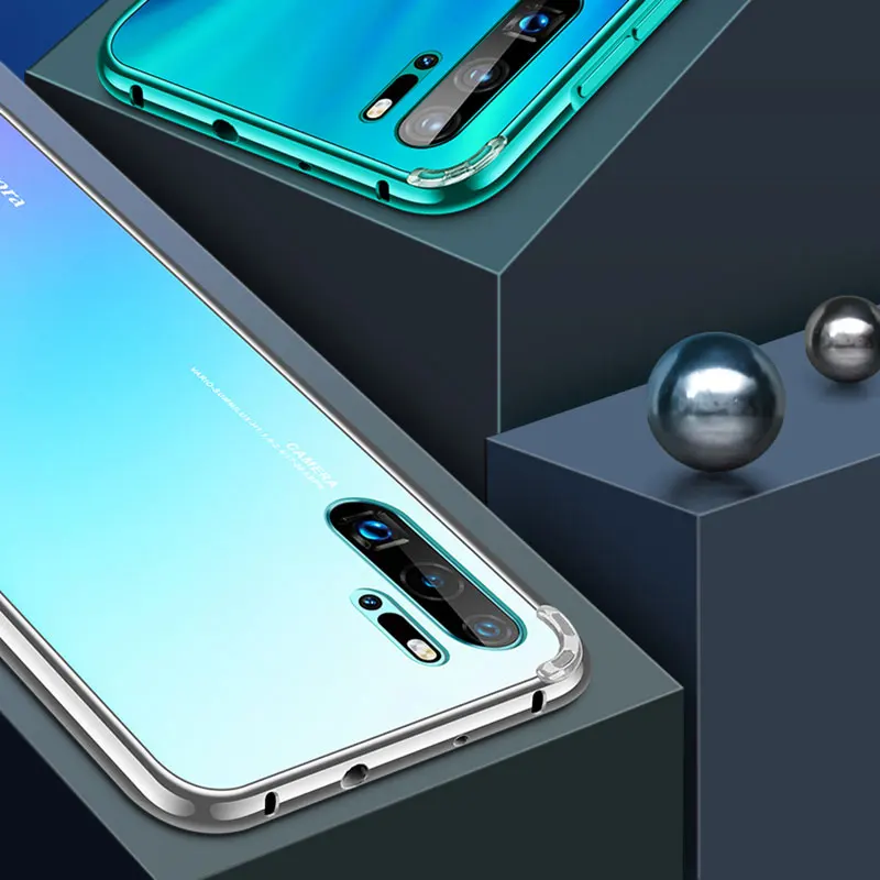 BEYOUR для VIVO X27 чехол Аврора металлическая рамка ударопрочный закаленное стекло