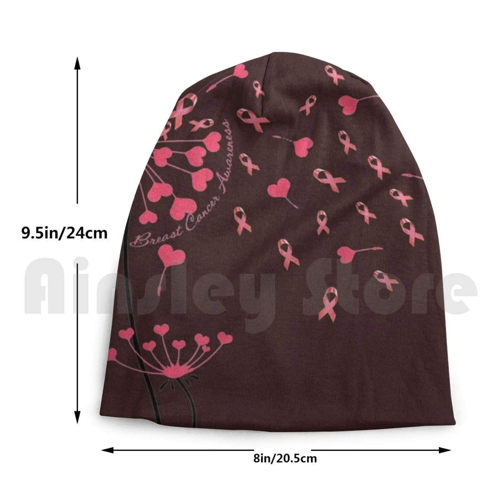 

Dandelion Flower Heart Tree Beanies Knit Hat Hip Hop Dandelion Flower Heart Flower Heart Awareness Summer Flower