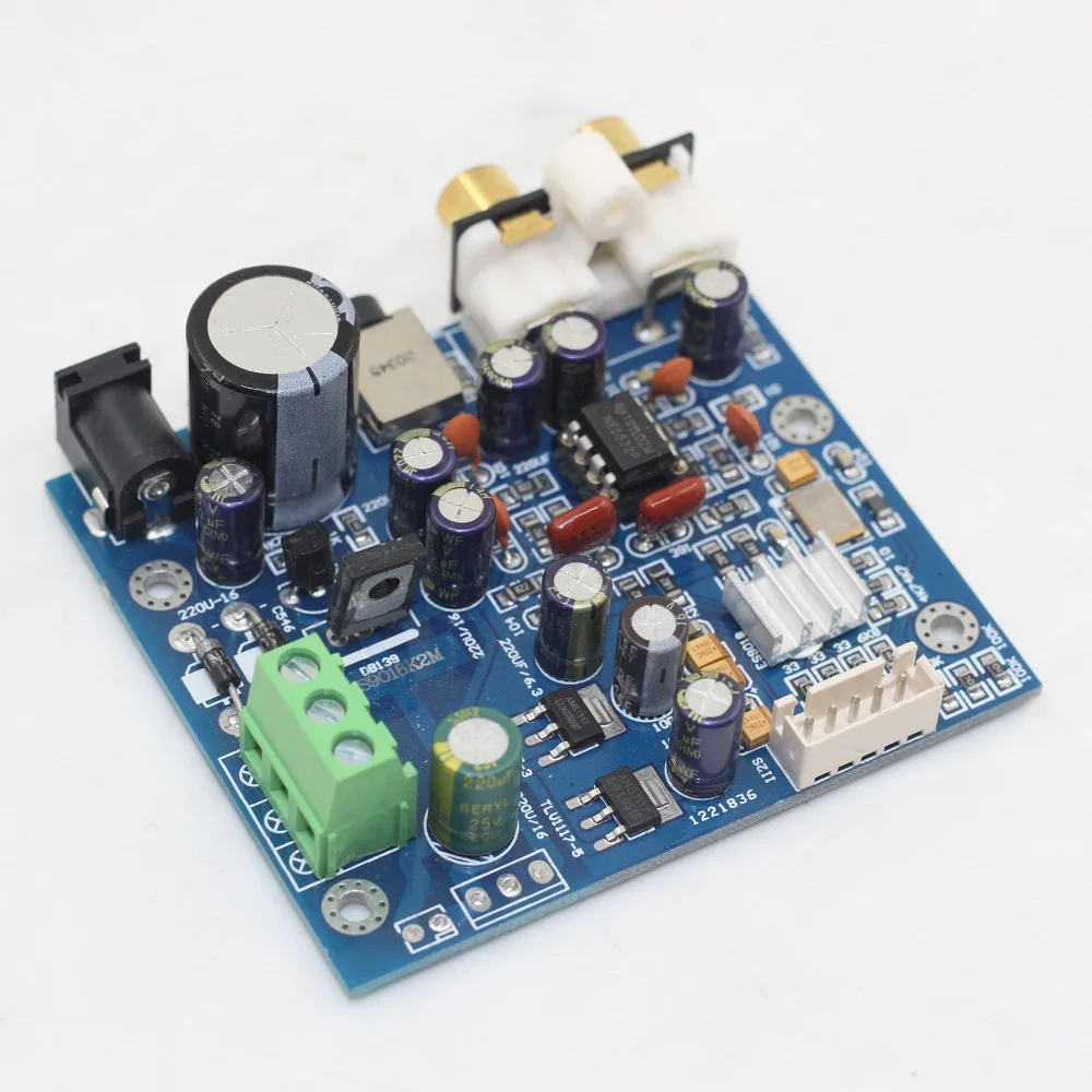 Готовая Плата декодера стандарта ES9018K2M ES9018 I2S вход DAC Поддержка IIS-32bit 384K DSD64 |