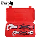 Универсальный гаечный ключ, Регулируемый динамометрический ключ, быстрый смеситель, набор гаечных ключей, набор инструментов, для домашнего инструмента, для ремонта автомобилей