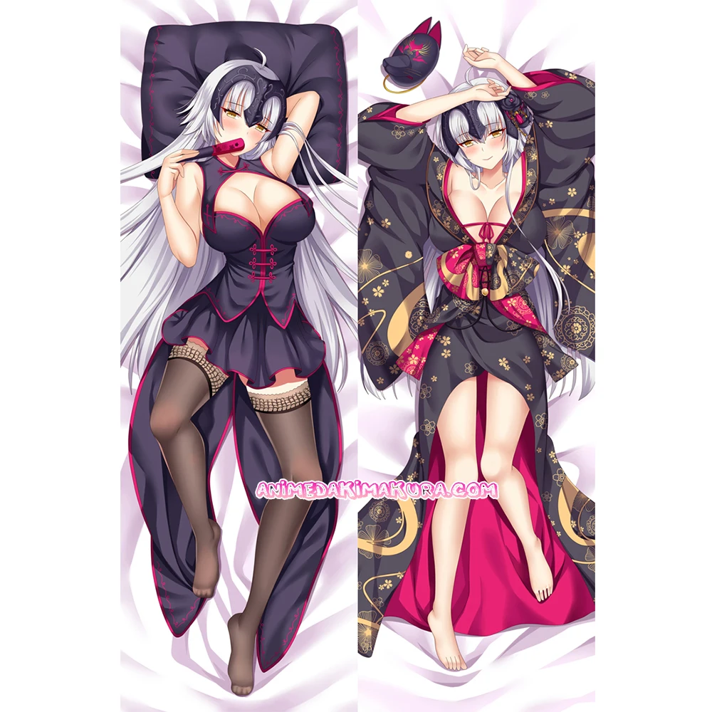 

Fate/Grand Order FGO Jeanne d'Arc Dakimakura Anime Girl Hugging Body Pillow Cover Case