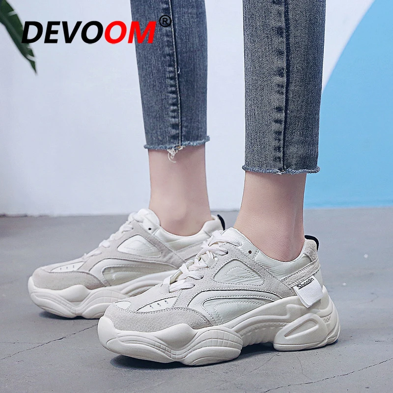 Женские кроссовки для бега Triple s дышащие спортивные на резиновой подошве сезон