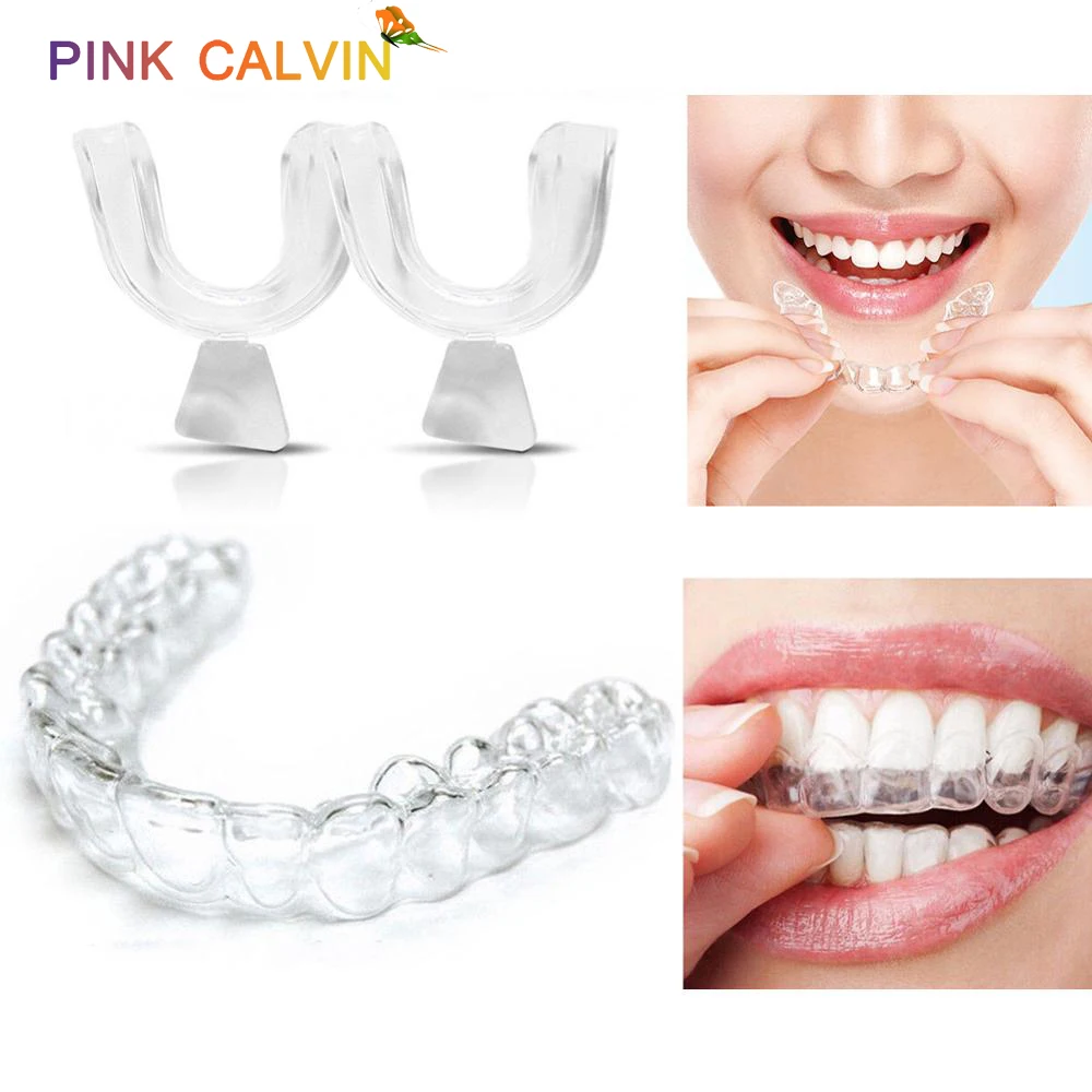 

1 Pair Dental Materials Teeth Whitening Dental Support Silicone Dental Tray Soft Teeth Care Whitening Cold Light Dentistry Care