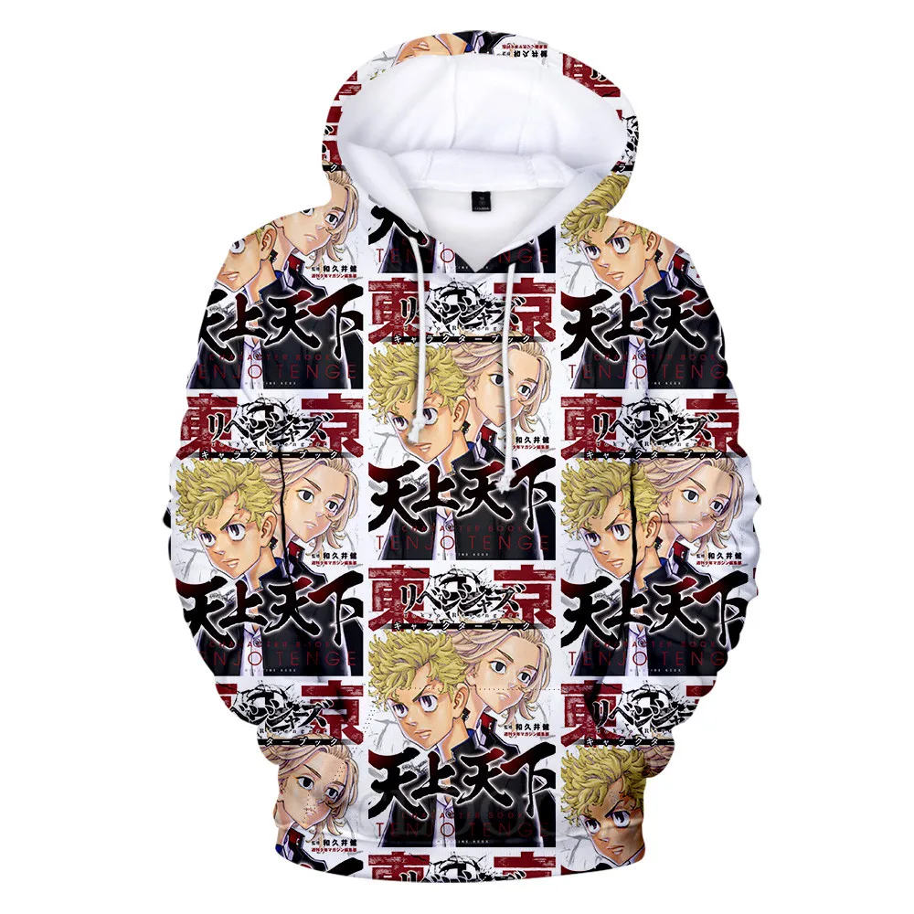 

CLOOCL Tokyo Revengers Hoodies Anime Manjiro Sano Graphic Hoodie For Men Sportswear Harajuku Hoodie Men Clothing