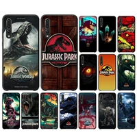 yndfcnb jurassic world park dinosaur accessories phone case for huawei y6 2018 y7prime2019 funda case for y8p y9 2019 capa