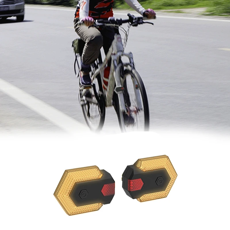 Bike Turn Signals with Smart Wireless Remote Control Tail Lights Front and Rear Cycling Warning Light | Спорт и развлечения