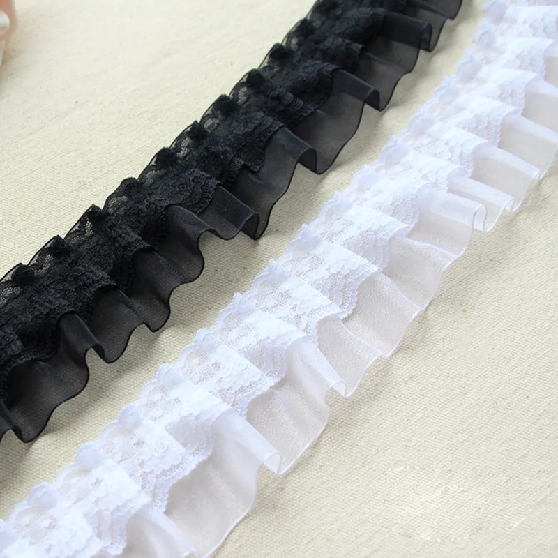 1 м вышитая кружевная ткань занавеска из гипюра 5 см плиссированная тюль