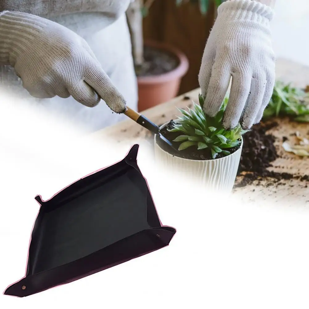 

Gardening Mat Waterproof Transplanting Oxford Cloth Anti Dirty Soil Change Cushion for Repotting