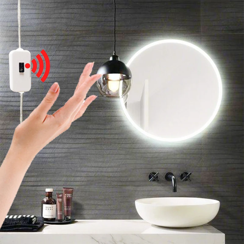 Under Cabinet Light Hand Sweep Switch USB LED Kithcen Lights Sensor Movement Detection closet Night Lamp Indoor led quarto | Освещение