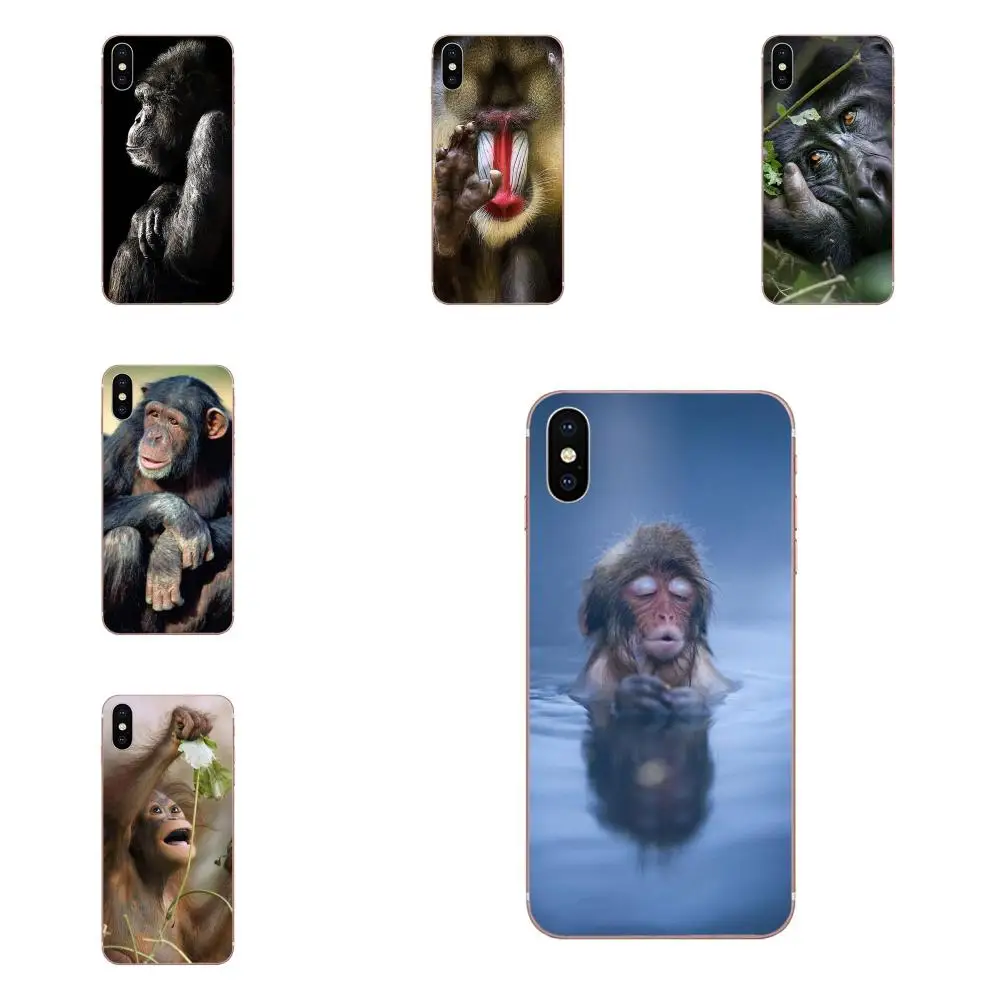 Оригинальный ультратонкий чехол для телефона с изображением обезьяны Xiaomi Redmi Mi 4