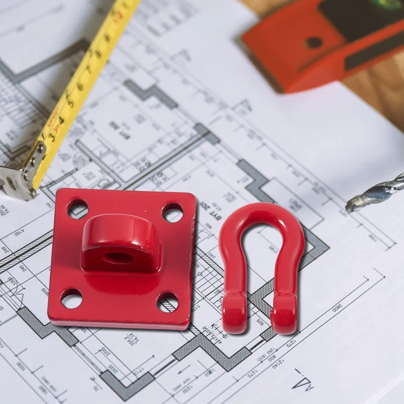 

1 Pair Trailer Hook 1: 10 Scale Accessory For RC Crawler SCX-10 Truck