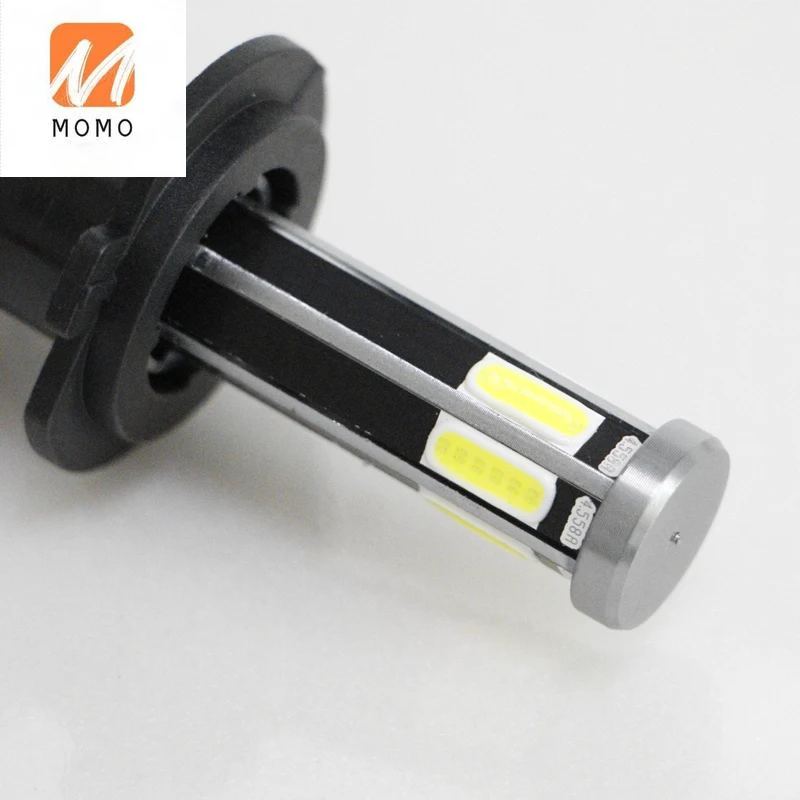 

light x6s 6 side lighting 3 color H4 H7 car led headlight bulb