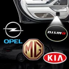 Автомобильный светодиодный светильник для двери автомобиля, лазерный проектор, аксессуары для Bmw M Power Performance 2 3 4 5 6 sports X3 X4 X5 6 7 e46 e90 f20