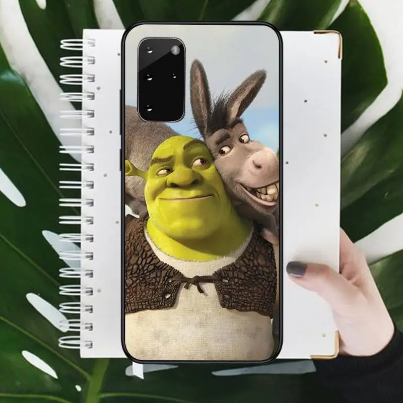 

Cartoon Moive Shrek Coon Phone Cases For Samsung galaxy S 9 10 20 A 10 21 30 31 40 50 51 71 s note 20 j 4 2018 plus