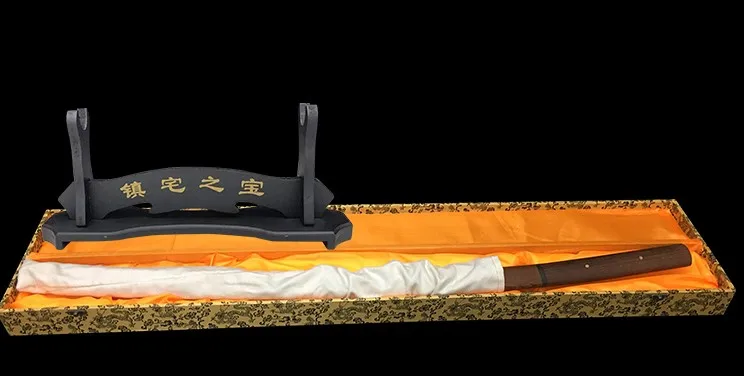 pear wood sword self-defense integrated long knife short sword Dongyang cold weapon warrior blade Not edged