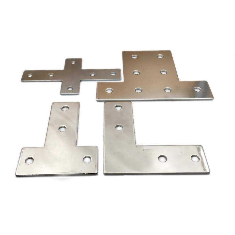 Wkooa Connetor пластина из углеродистой стали алюминиевый профиль части|Гайки| |