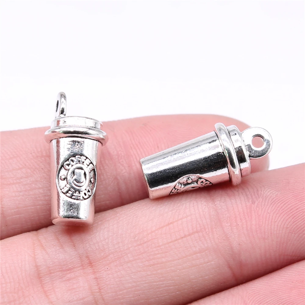 

Sejuani Jewelry making kit 5pcs 21x10mm 3D Coffee Cup Charms