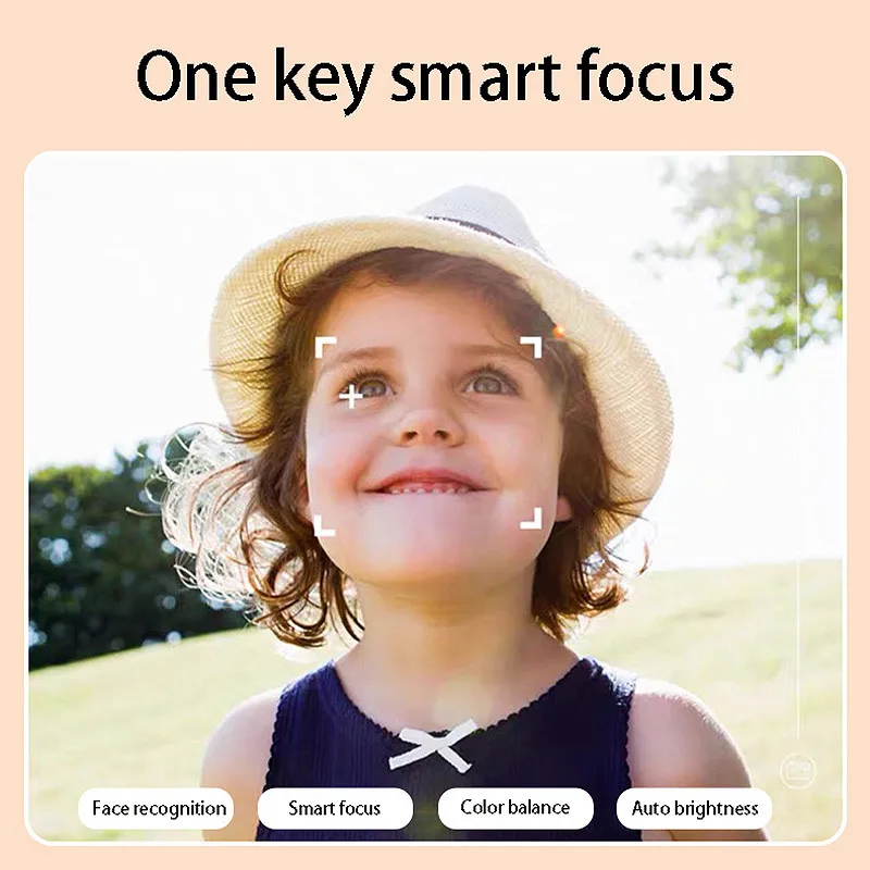 

and Children's Memory Camera Camera Pixel Front Camera Million 50 4K Children's Mini Rear Digital 32G Dual Card Camera Front and