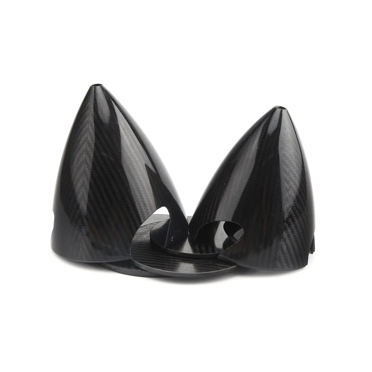 1 шт. 3K обработки RC 3 лезвия углеродного волокна Спиннер 2 25 &quot/3 25&quot/3 5 &quot/4 5&quot/4 75