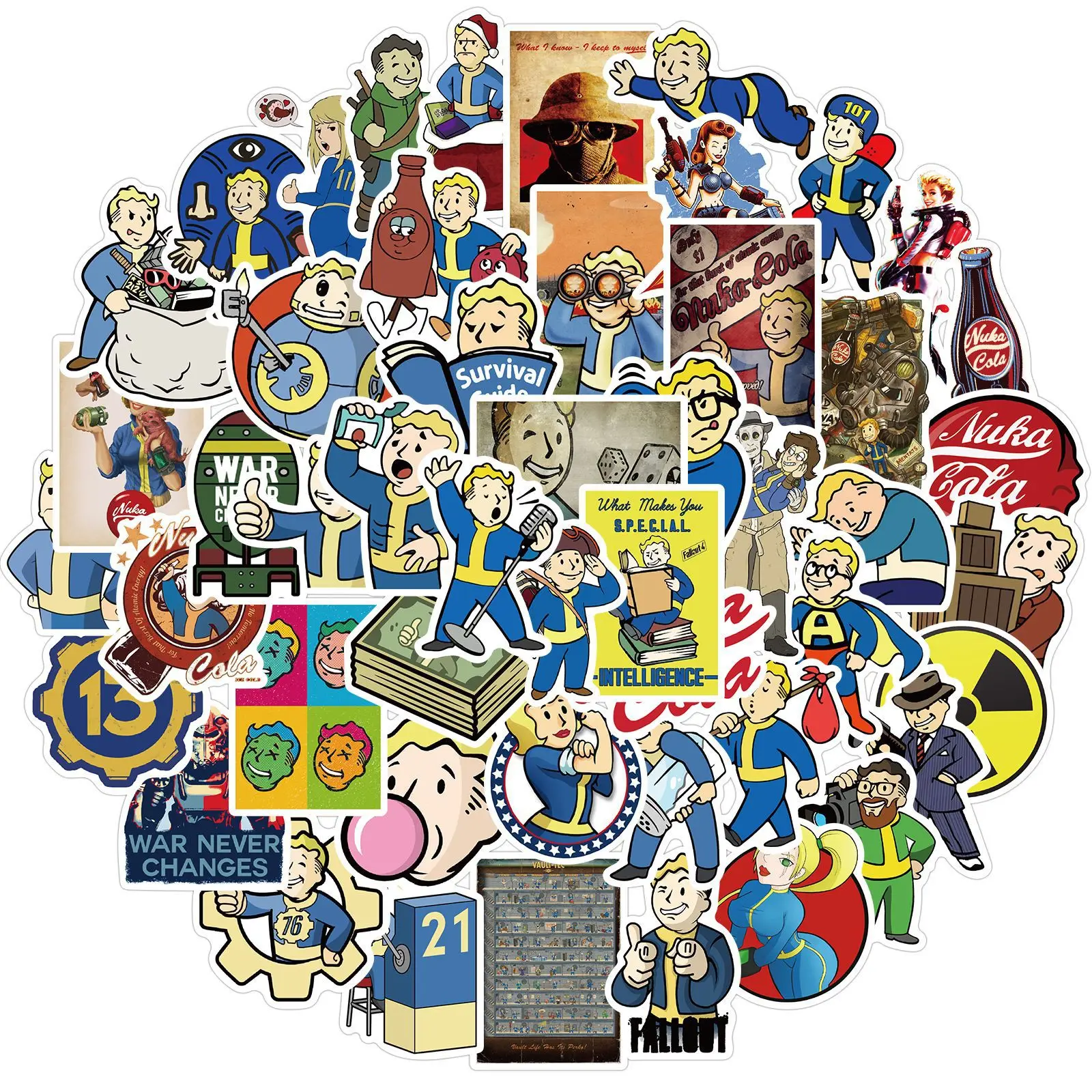 10/30/50 шт. наклейки для ноутбука чемодана мотоцикла телефона скейтборда - купить по