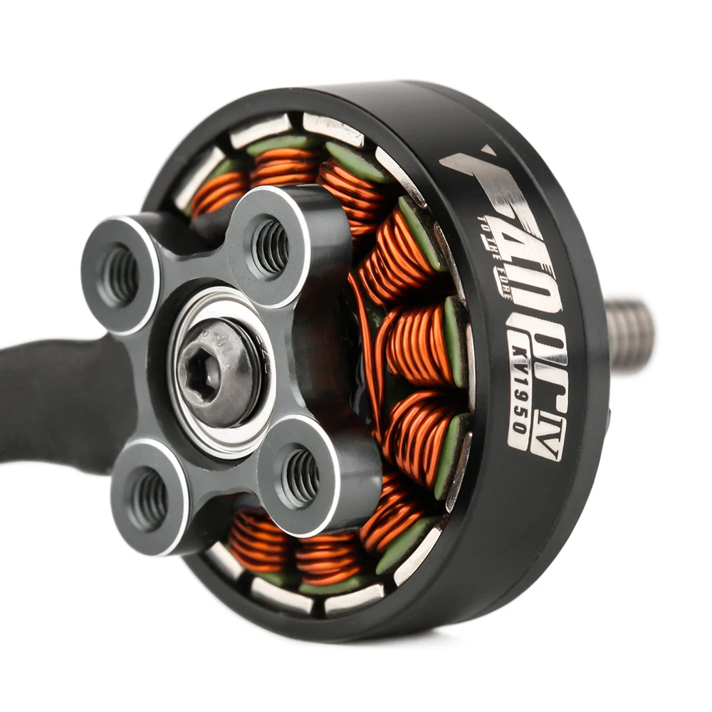 T-мотор F40Pro IV 1750кв 1950кв 2400кв 4-6S Бесколлекторный двигатель FPV для