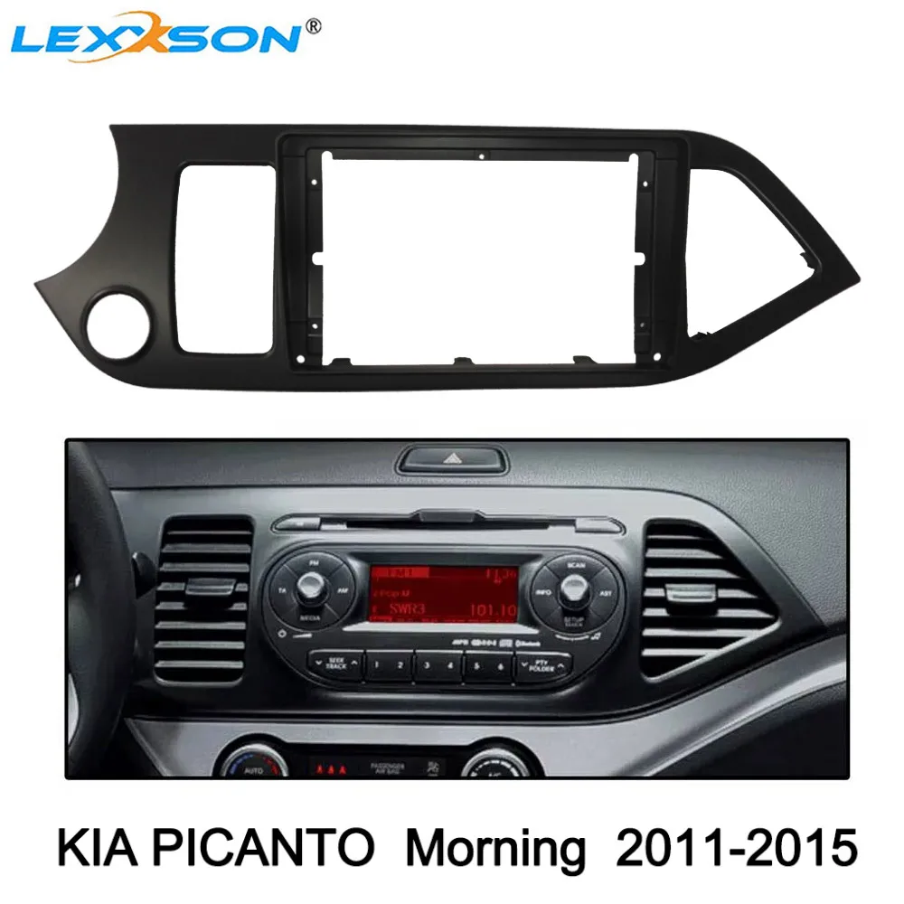 9 дюймов автомобиль приборной доски для Kia PICANTO УТРО 2011 2012 13 14 2015 Панель дважды DVD