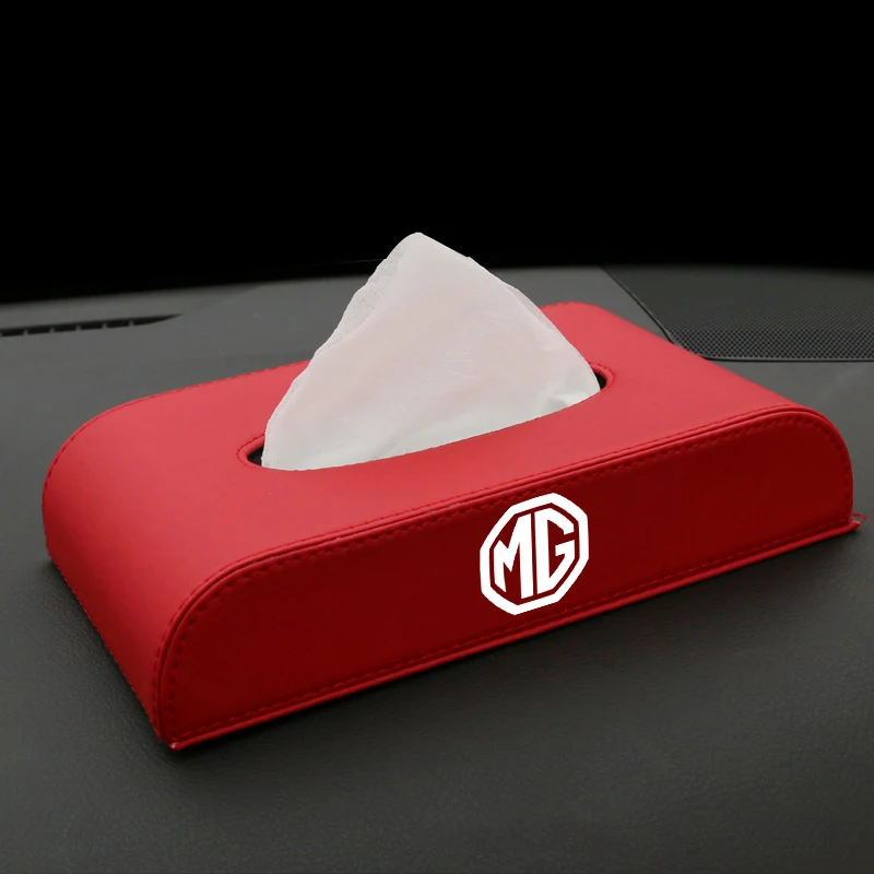 Автомобильная ТКАННАЯ коробка из искусственной кожи Полотенца покрытие