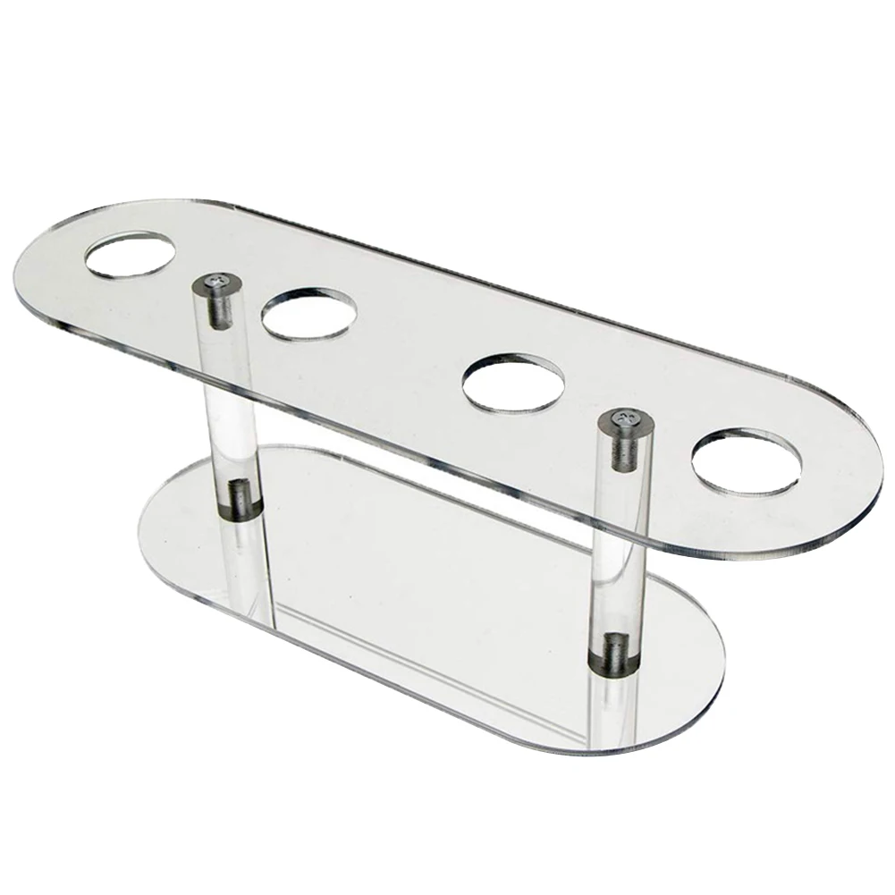 

Прозрачная акриловая подставка для мороженого с 4 отверстиями