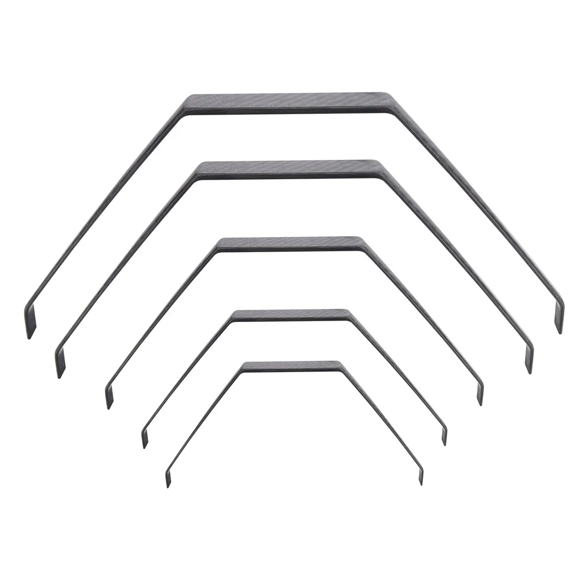 Посадочное шасси из углеродного волокна для электрического самолета с