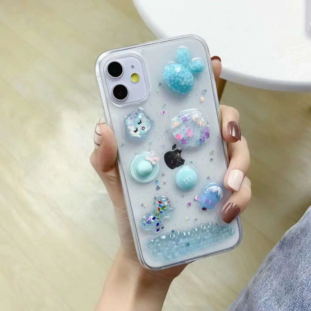 Прозрачный милый силиконовый чехол для iPhone 11 Pro Max X XS 8 7 6 plus|Бамперы| |