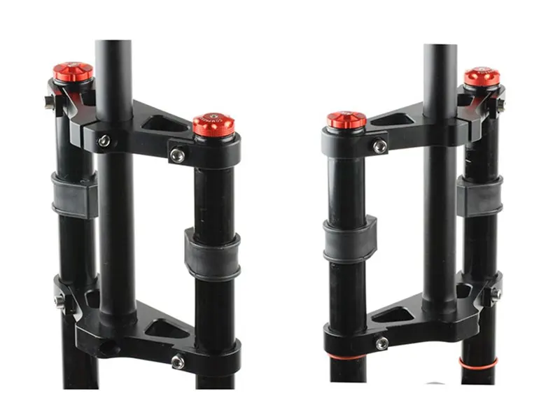 Двойной плечевой жира Велосипедная вилка HIMALO отскок регулировки 26 &quot4 0&quot