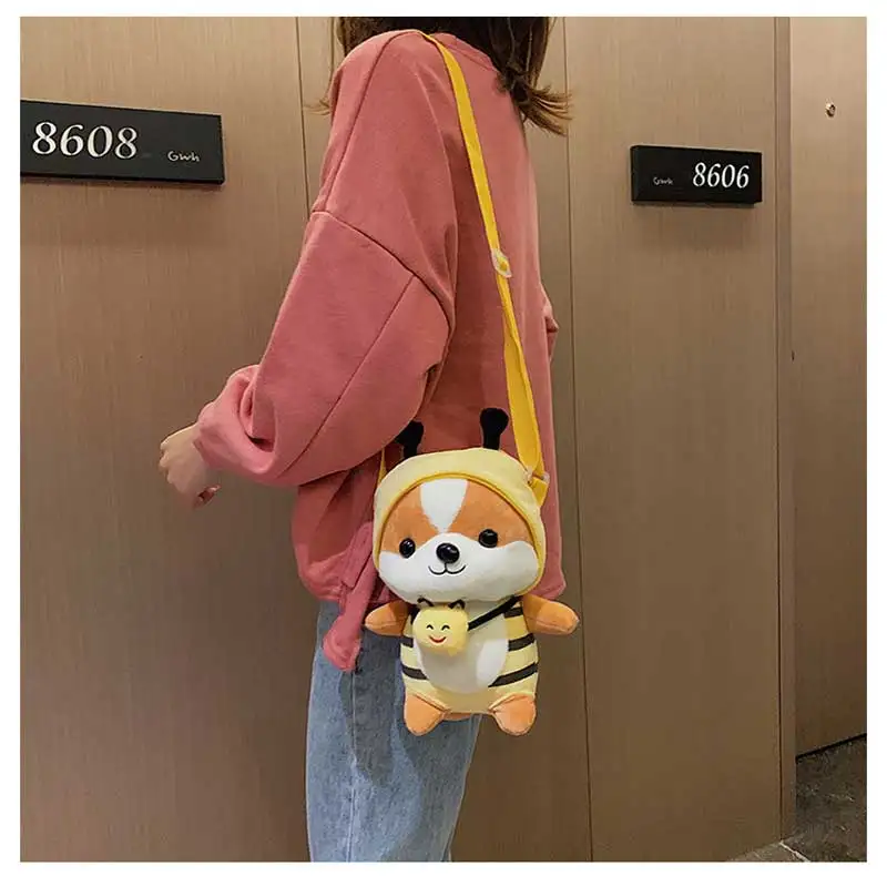 Милый плюшевый рюкзак с динозавром для детей, рюкзаки для детей, маленькая сумка для девочек с милыми принтами животных, дорожные сумки, игрушки, подарки
