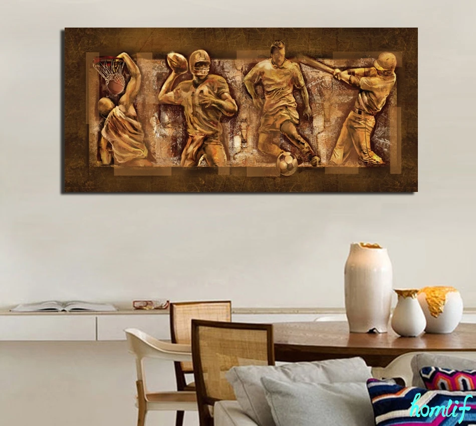 5d Diy Diamond Painting Basketball Player Large Cross Stitch diamonds embroidery Full Square rhinestone Round pictures | Дом и сад