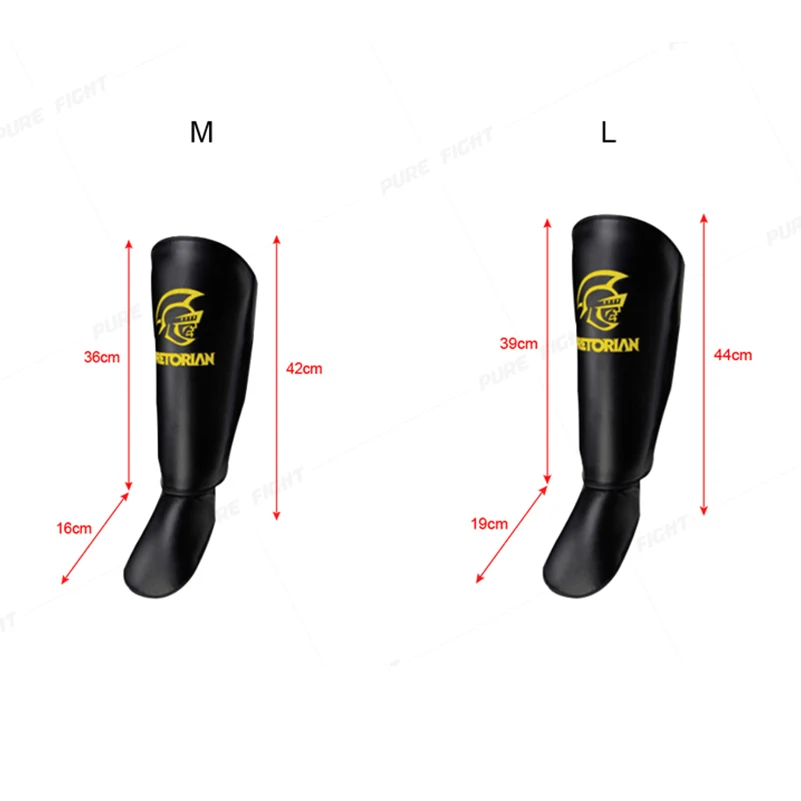 1 пара PRETORIAN средства защиты голени из искусственной кожи боксерские леггинсы