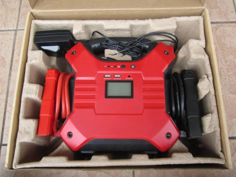 12V 24V LifePo4 Батарея Heavy Duty усилитель Портативный автомобиля бустер скачка стартер