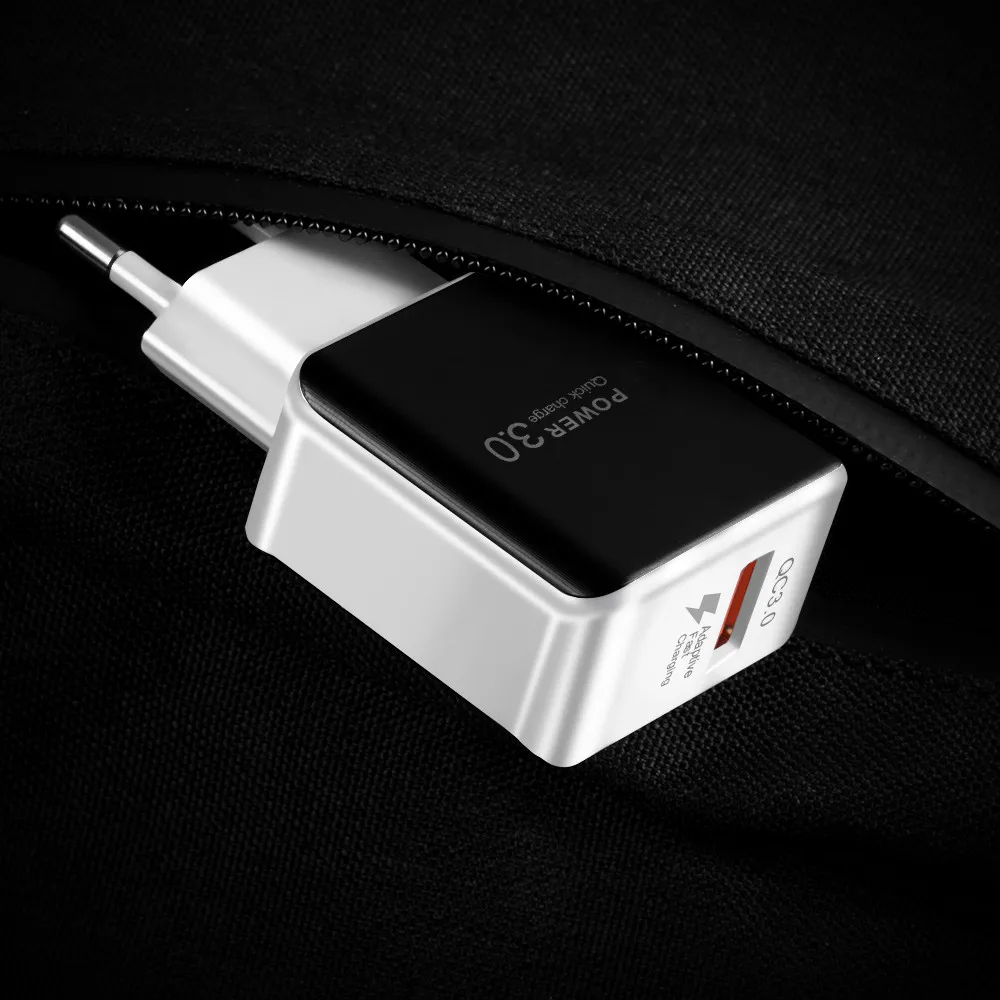 Suhach Quick Charge 3 0 USB зарядное устройство QC3.0 QC Turbo быстрое для путешествий в ЕС