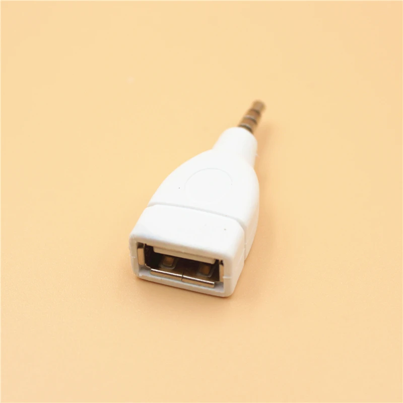 Переходник с USB 2 0 мама на 3 5 мм папа AUX Audio прочный автомобильный разъем |