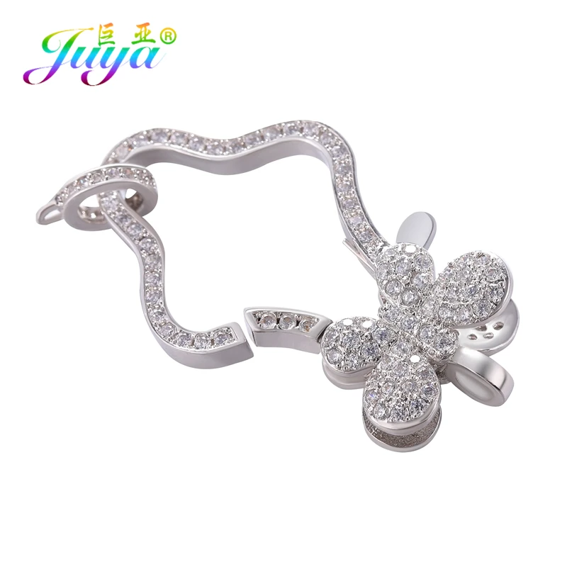 Juya 18K Reales Gold Überzog Zubehör Verschluss Verschluss Hummer Schließe Material Für DIY Hand Perlen Perlen Schmuck Machen – Detail 25