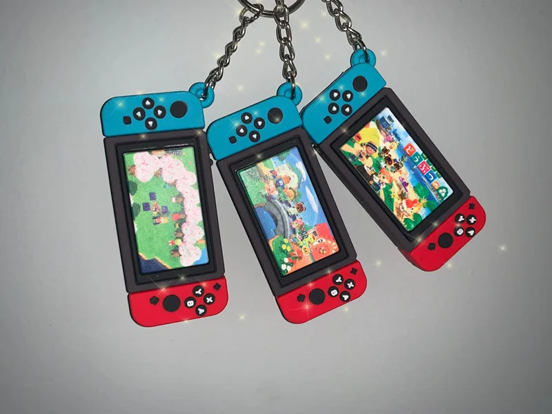 2020 Лидер продаж 6 видов игр брелок для Nintendo Switch автомобиля сумка подвески цепочки