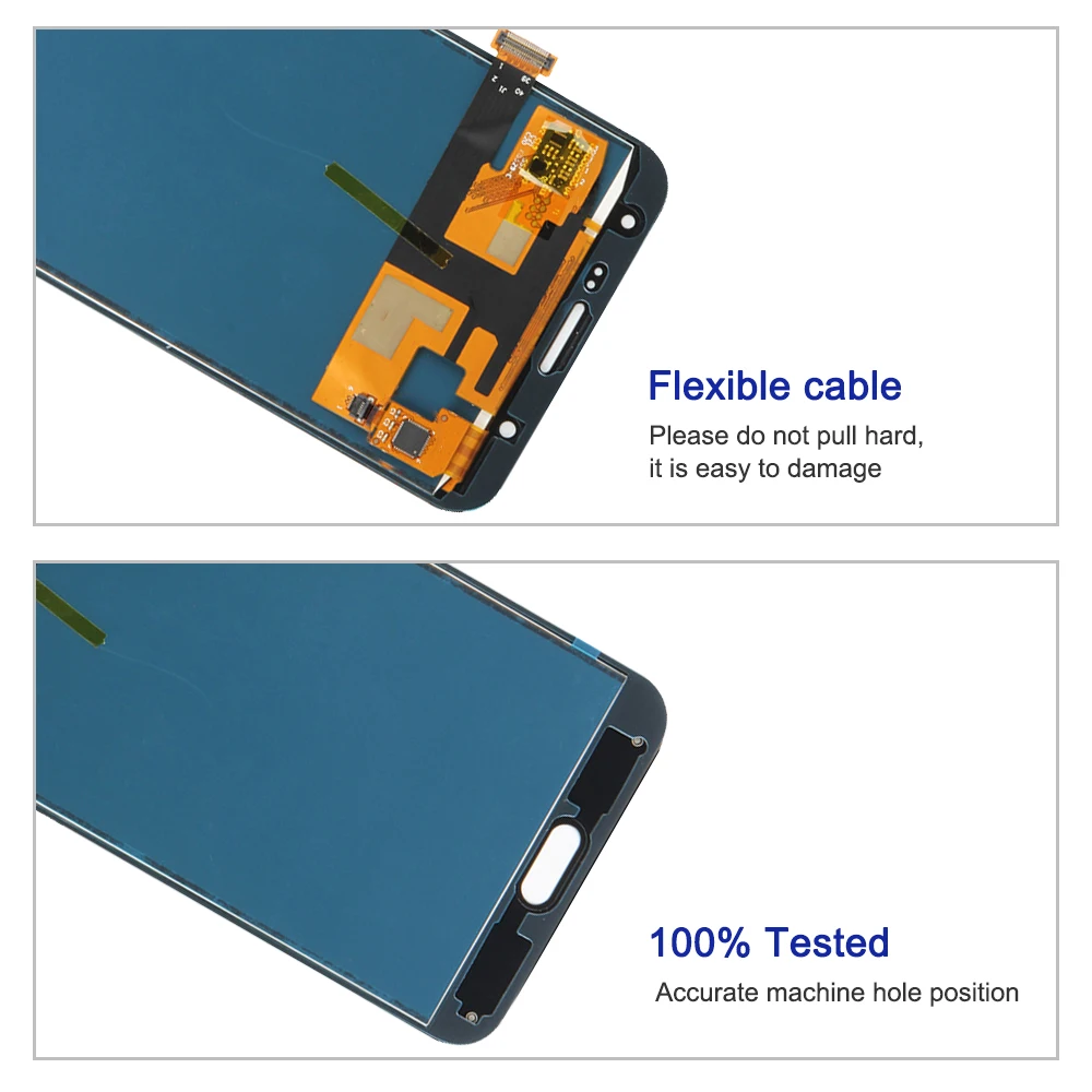 J700f ЖК-дисплей для Samsung Galaxy J7 2015 J700 J700M J700H J700FN DS сенсорный экран дигитайзер в сборе |