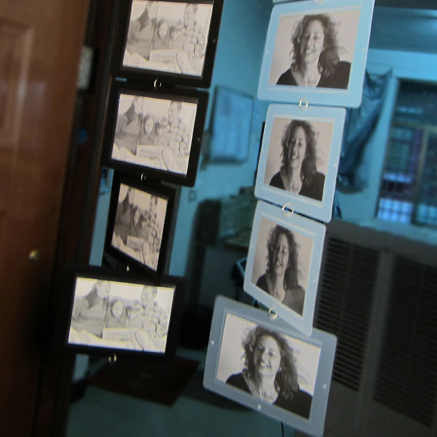 6 шт./компл. фото рамки для фотографий настенная рамка Стикеры подвесное