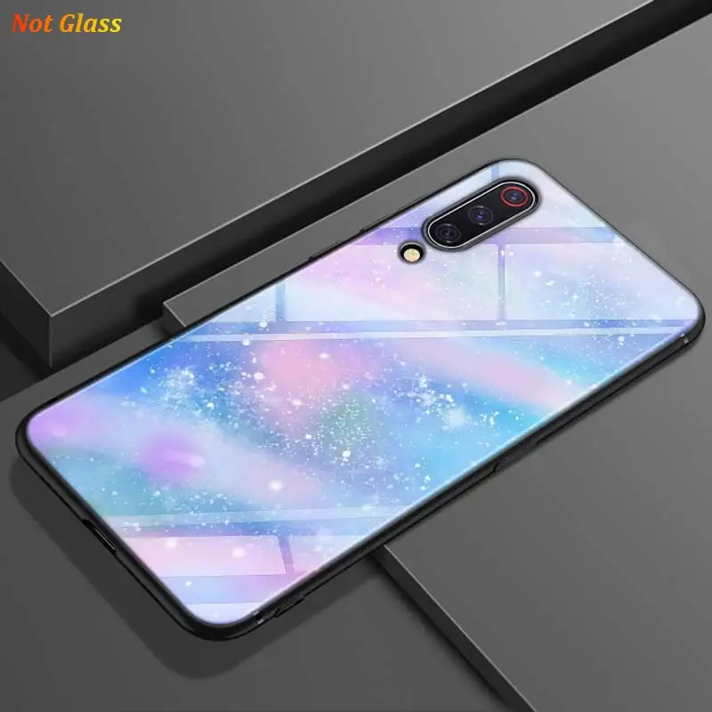 Черная крышка звездного неба, следовании арт для Xiaomi Mi A1 A2 A3 5X6X6 8 9 Lite CC9 F1 9T 9TPro играть глянцевый чехол для телефона - Цвет: Style 09